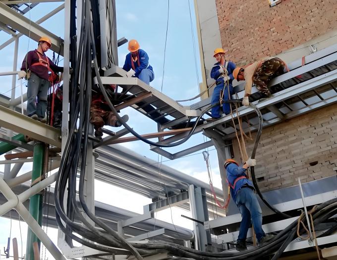 Steel Hot Dipped Galvanized Cable Tray / Outdoor Cable Trunking Metal 1m Length 1