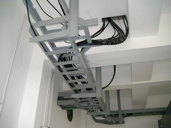 Outdoor Heavy Duty Produced 100mm Cable Tray Hot Dip Galvanized Cable Ladder Professional 2